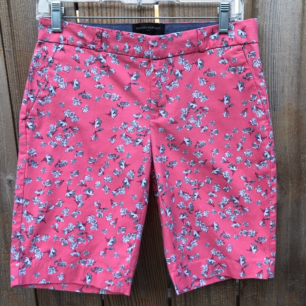 Banana Republic Cherry Blossom Shorts